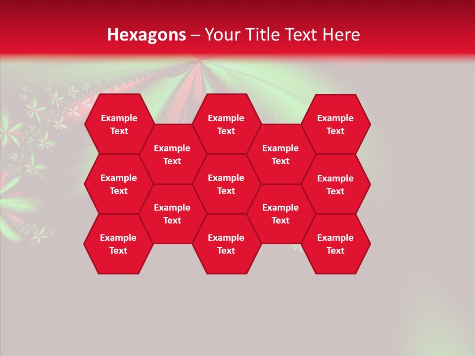 Adornment Wallpaper Spring PowerPoint Template