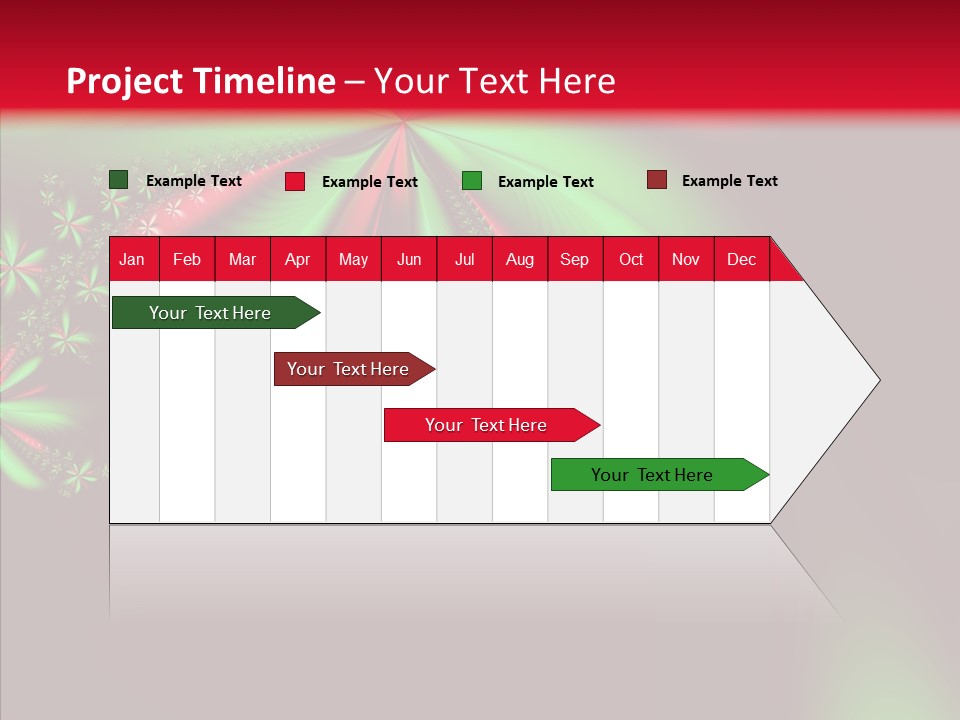 Adornment Wallpaper Spring PowerPoint Template