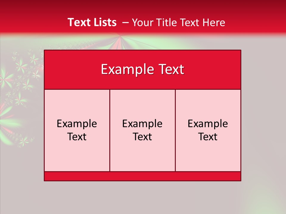 Adornment Wallpaper Spring PowerPoint Template
