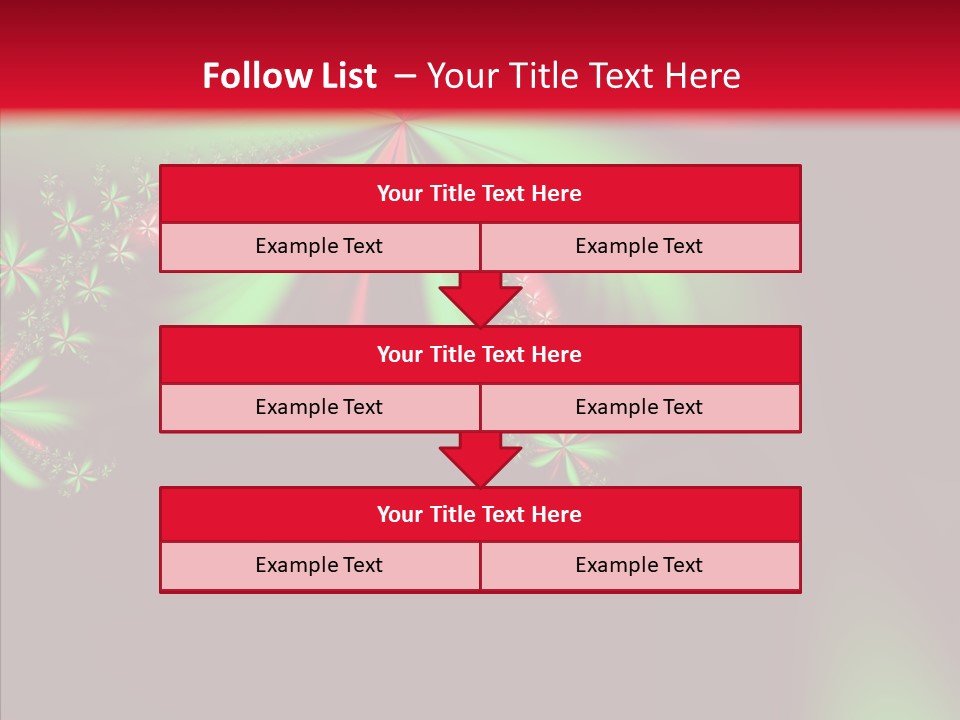 Adornment Wallpaper Spring PowerPoint Template