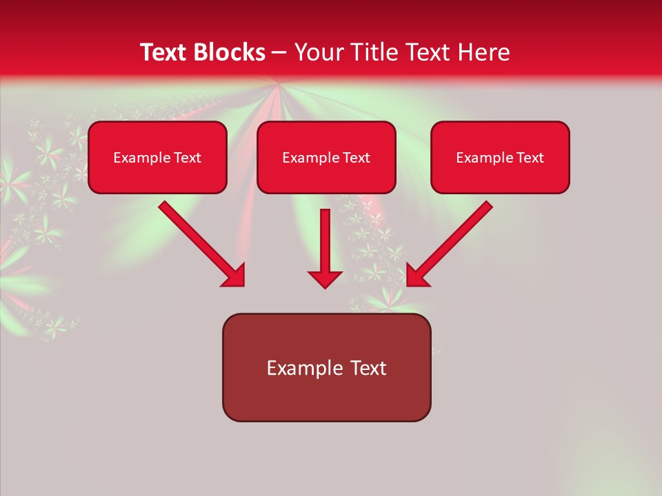 Adornment Wallpaper Spring PowerPoint Template