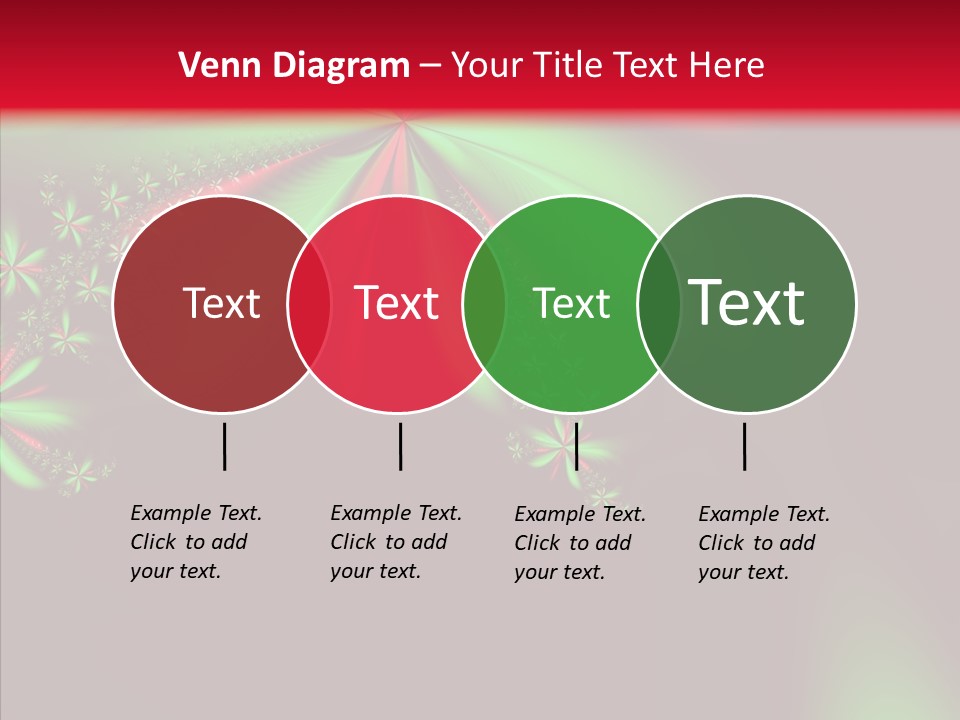 Adornment Wallpaper Spring PowerPoint Template