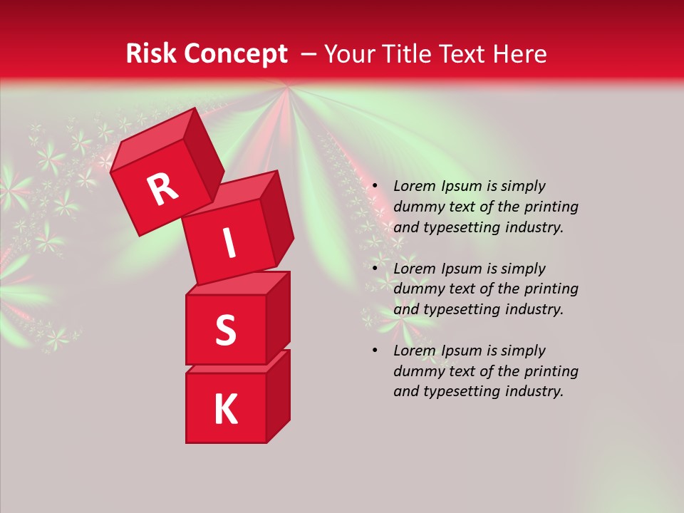 Adornment Wallpaper Spring PowerPoint Template