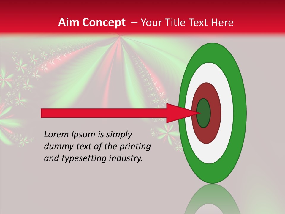 Adornment Wallpaper Spring PowerPoint Template