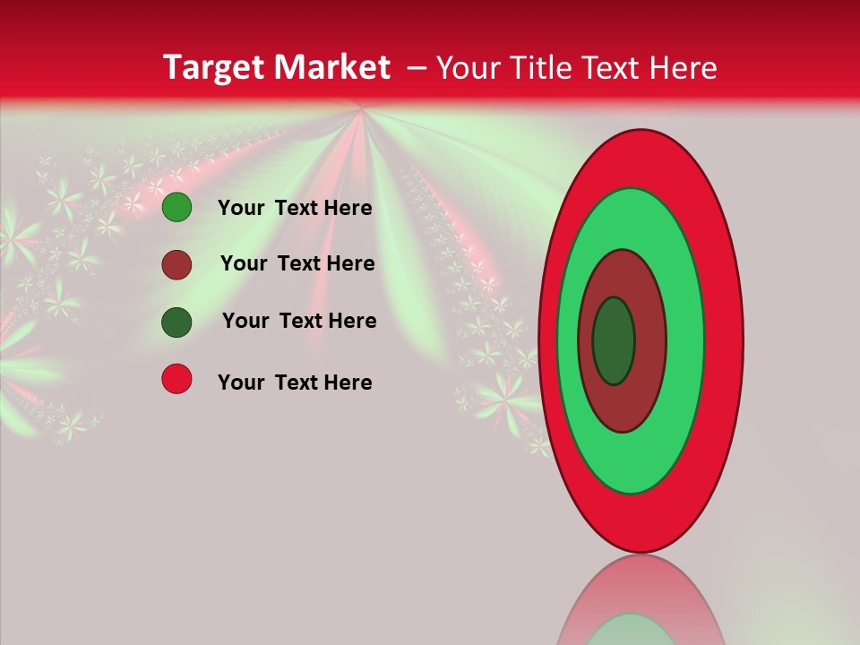 Adornment Wallpaper Spring PowerPoint Template