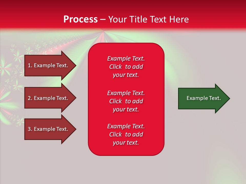Adornment Wallpaper Spring PowerPoint Template