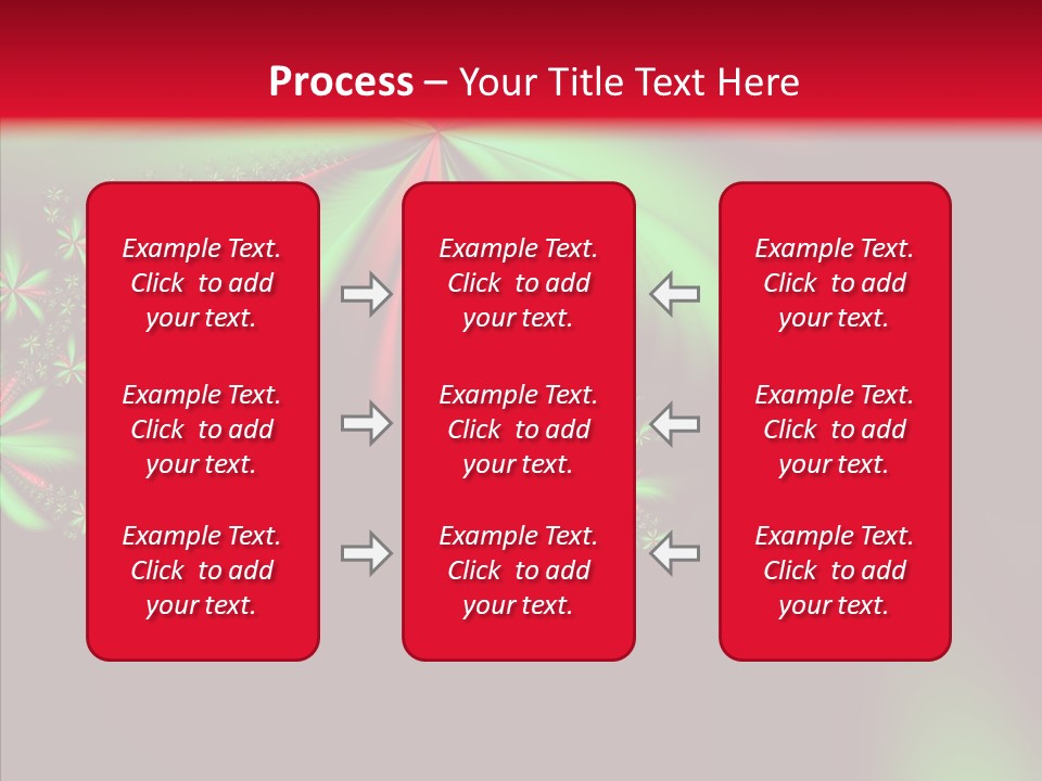 Adornment Wallpaper Spring PowerPoint Template