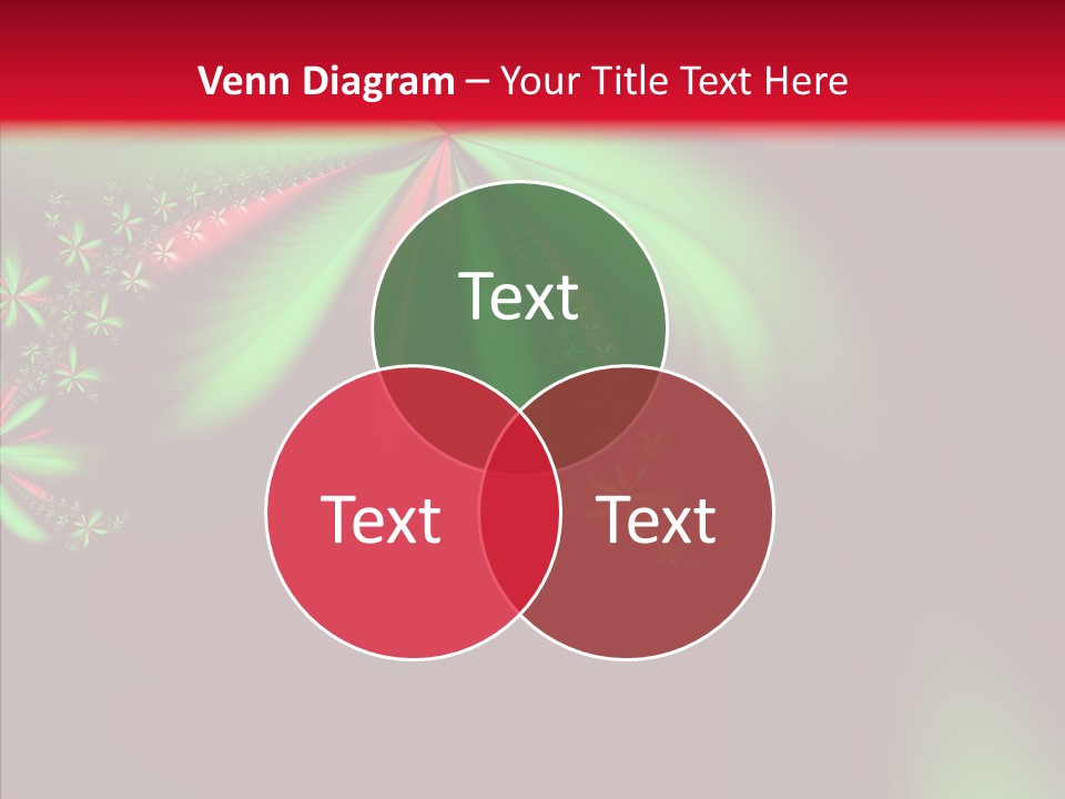 Adornment Wallpaper Spring PowerPoint Template