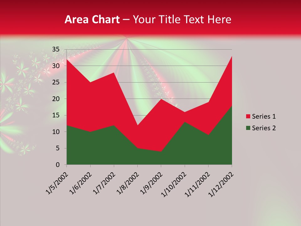 Adornment Wallpaper Spring PowerPoint Template