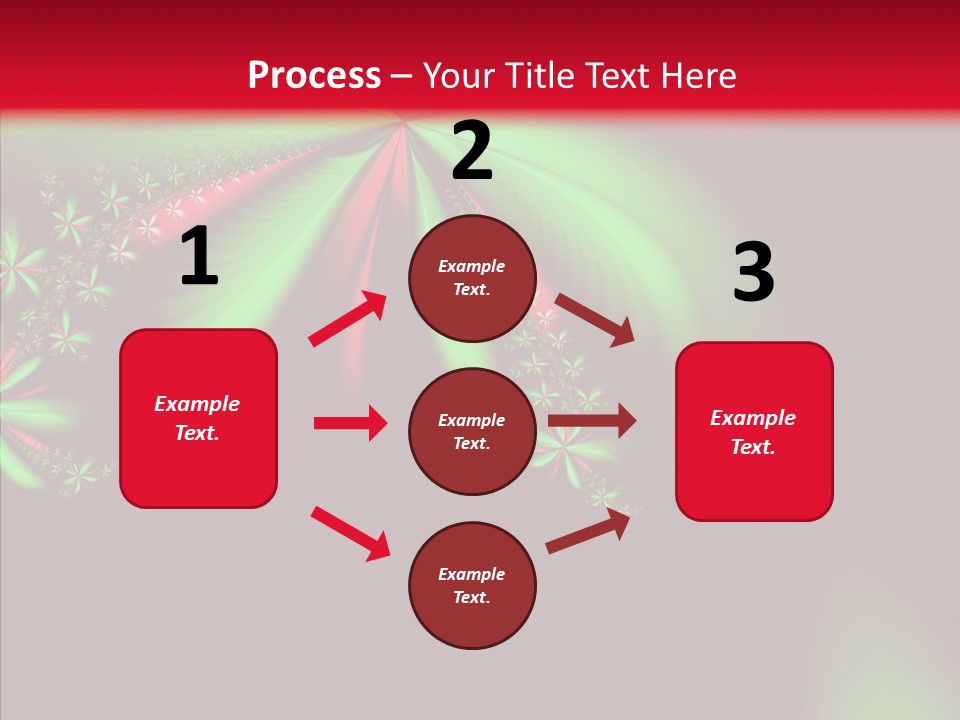 Adornment Wallpaper Spring PowerPoint Template