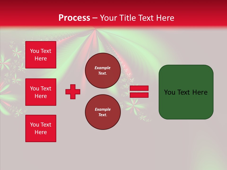 Adornment Wallpaper Spring PowerPoint Template