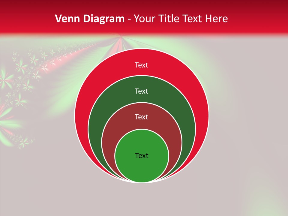 Adornment Wallpaper Spring PowerPoint Template