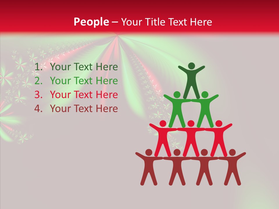 Adornment Wallpaper Spring PowerPoint Template