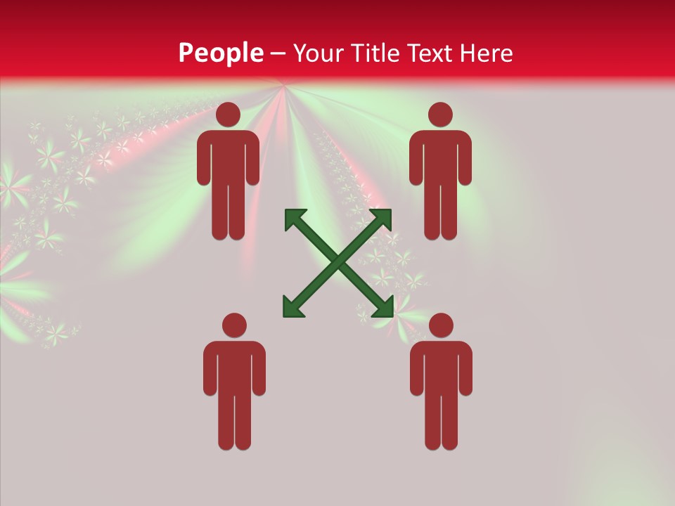 Adornment Wallpaper Spring PowerPoint Template