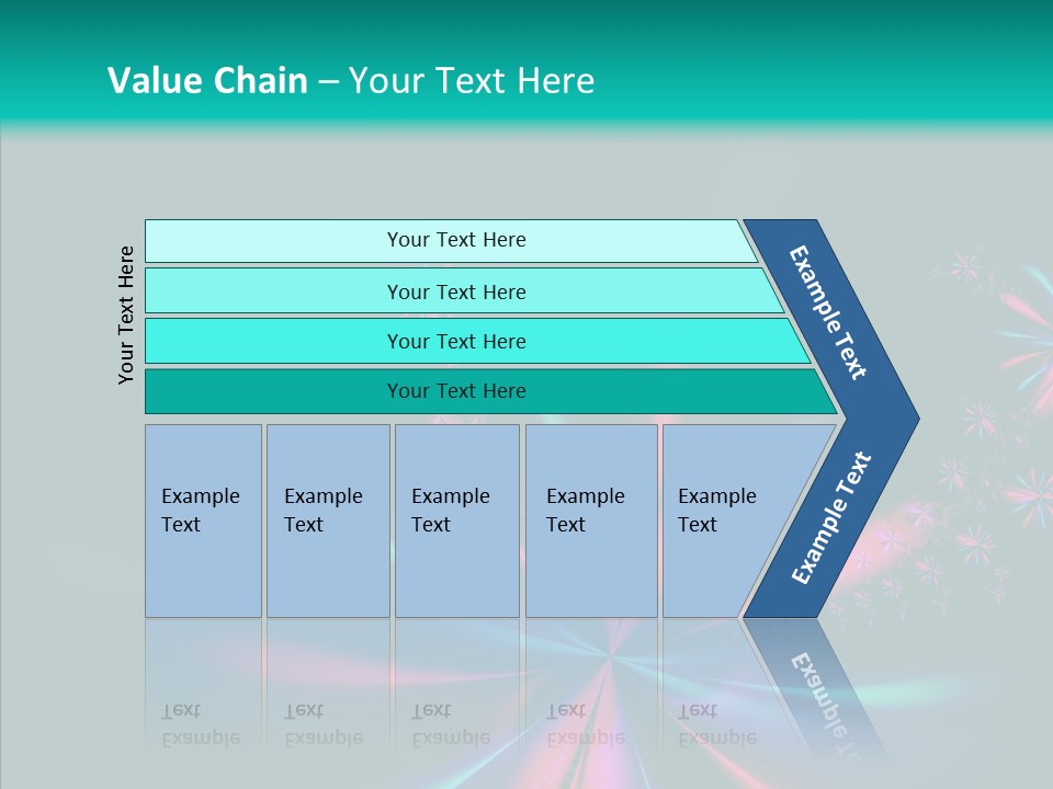 Style Background Fractal PowerPoint Template