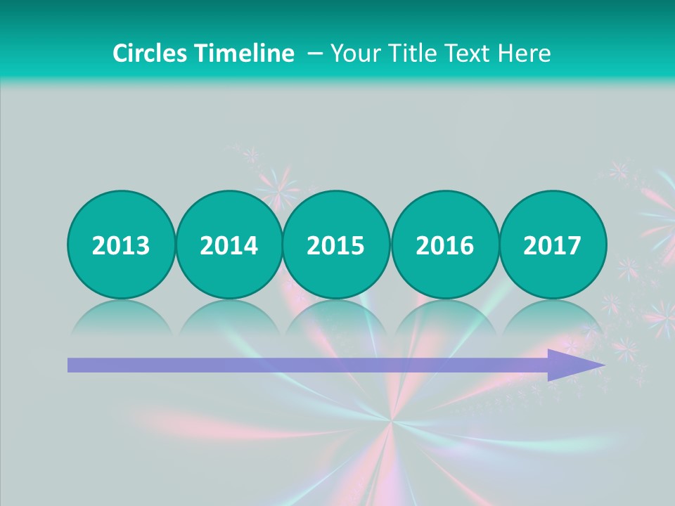 Style Background Fractal PowerPoint Template