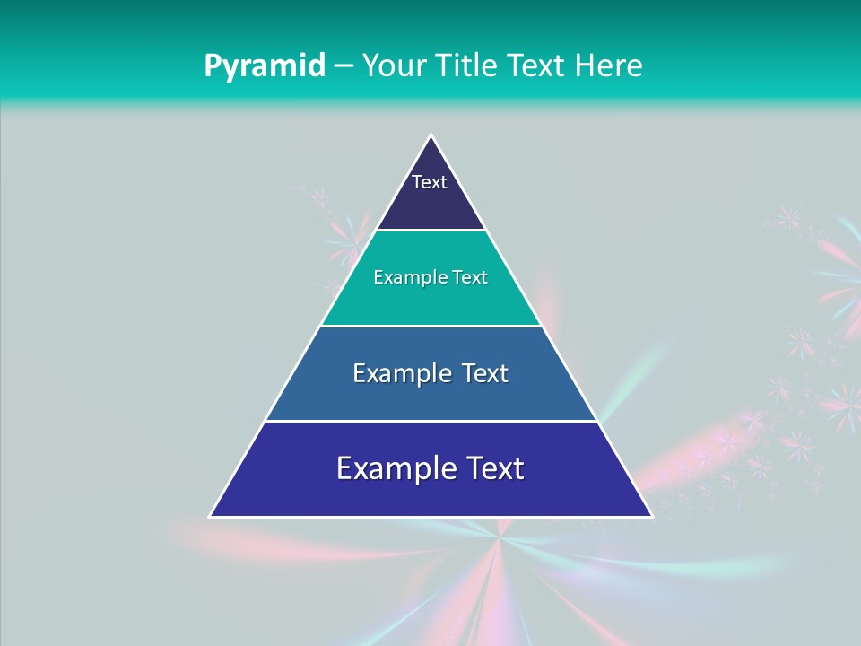 Style Background Fractal PowerPoint Template