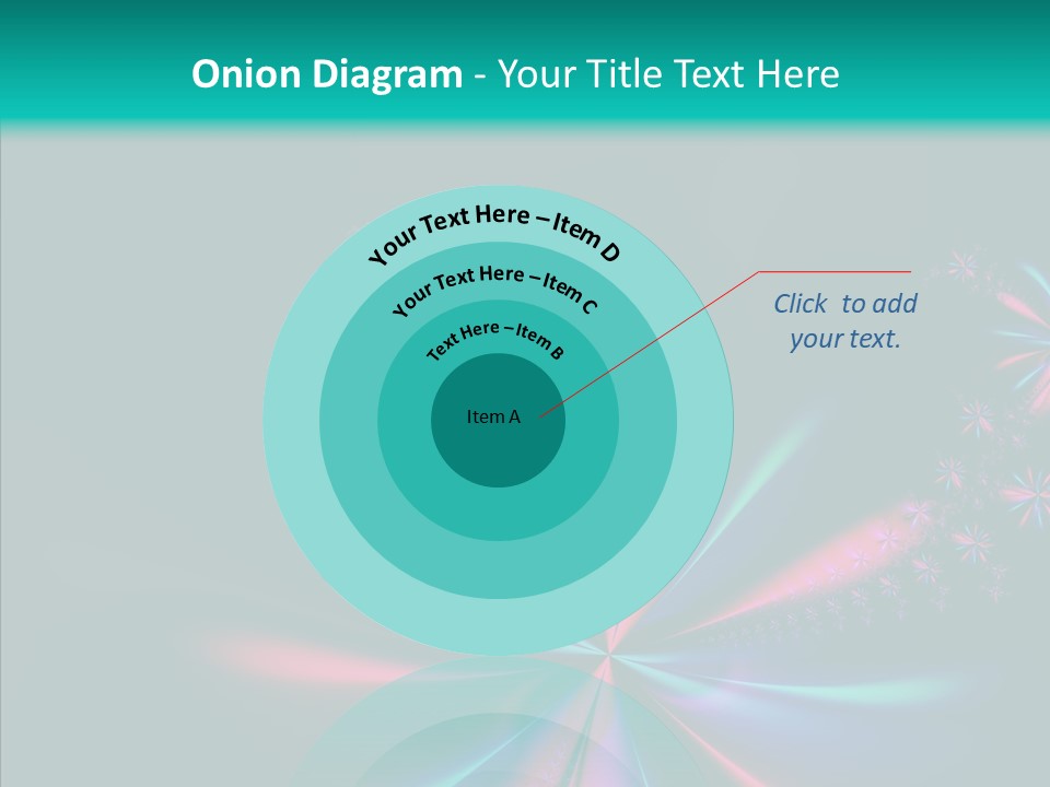 Style Background Fractal PowerPoint Template