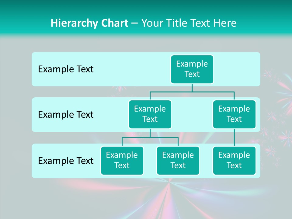 Style Background Fractal PowerPoint Template