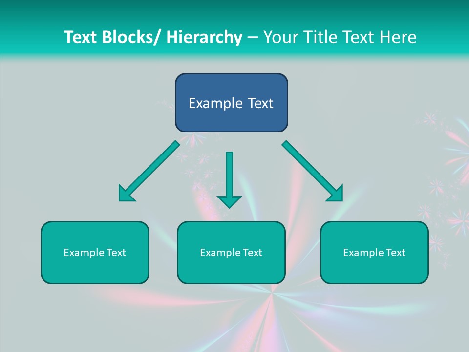 Style Background Fractal PowerPoint Template