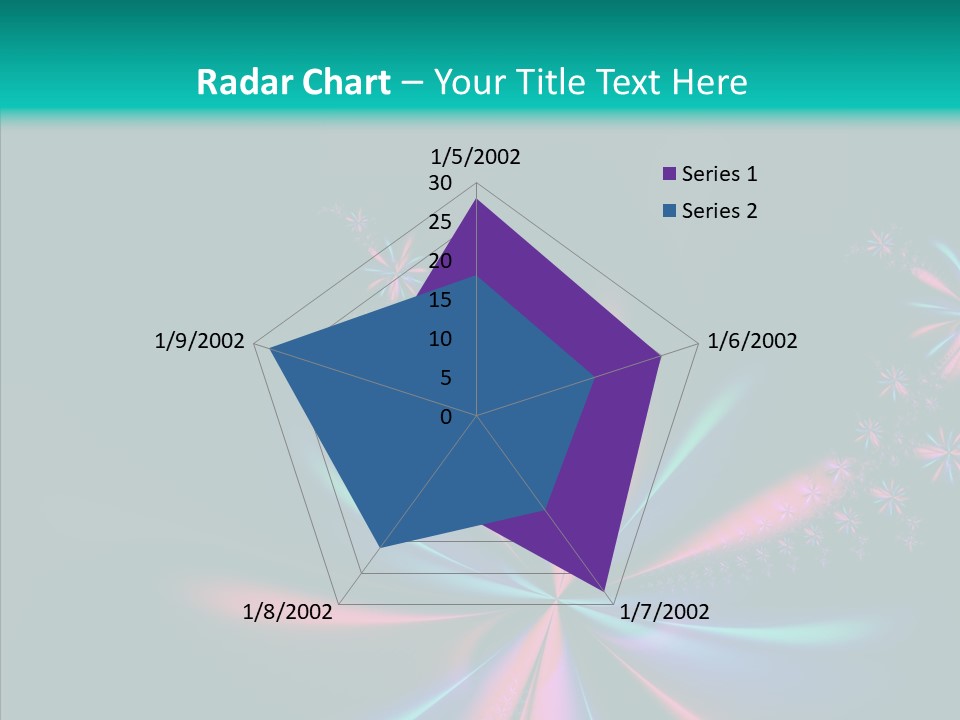 Style Background Fractal PowerPoint Template