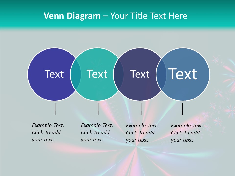 Style Background Fractal PowerPoint Template