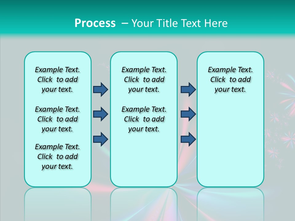 Style Background Fractal PowerPoint Template