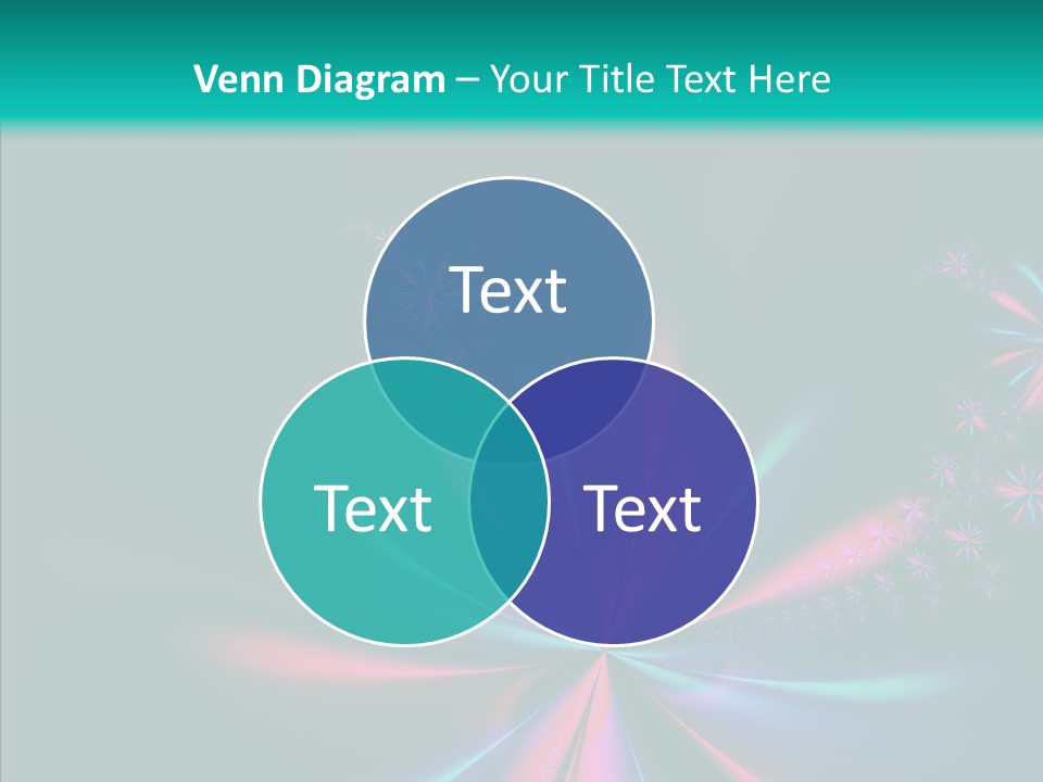 Style Background Fractal PowerPoint Template