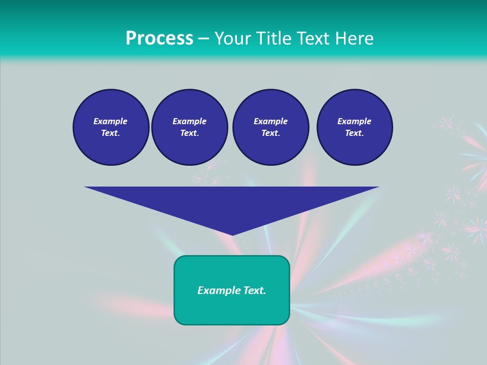 Style Background Fractal PowerPoint Template
