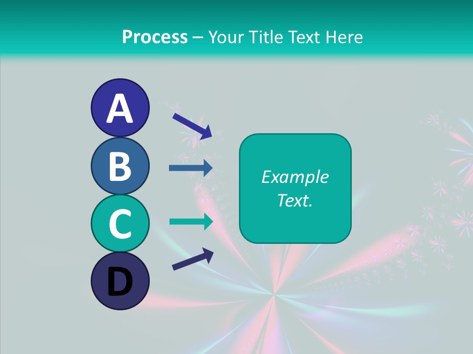 Style Background Fractal PowerPoint Template