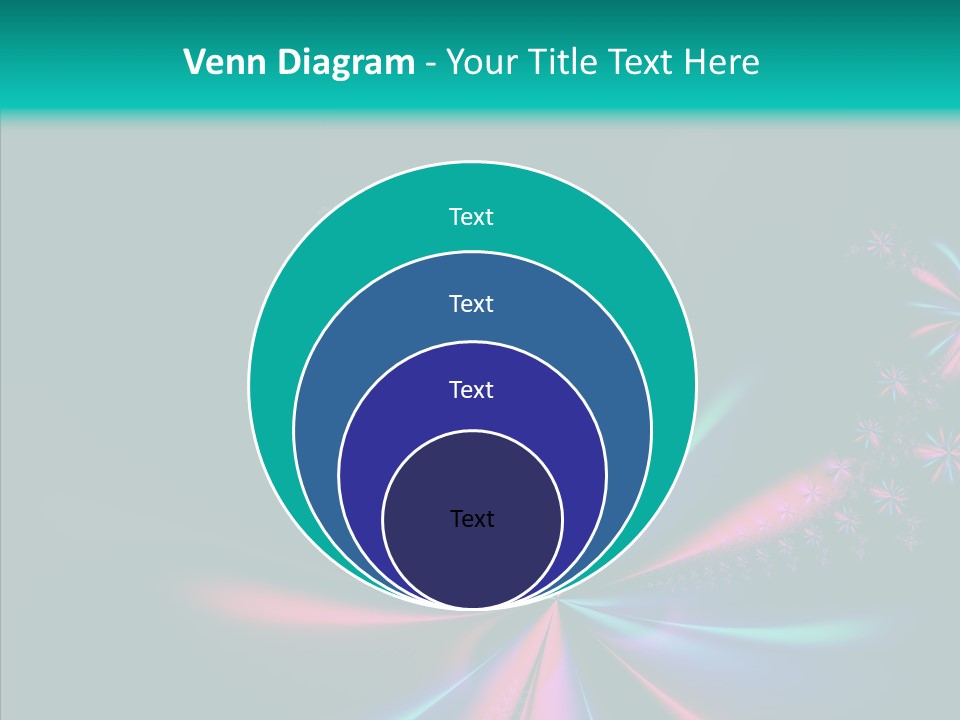 Style Background Fractal PowerPoint Template