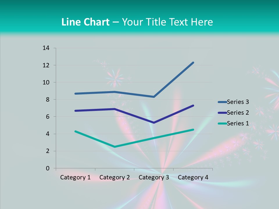 Style Background Fractal PowerPoint Template