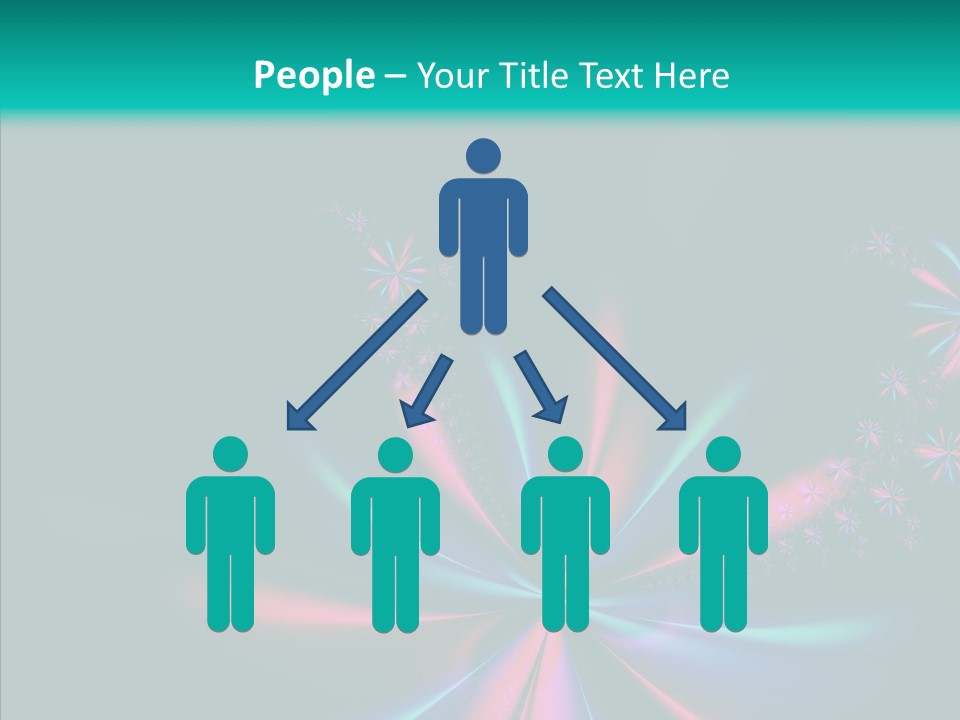 Style Background Fractal PowerPoint Template