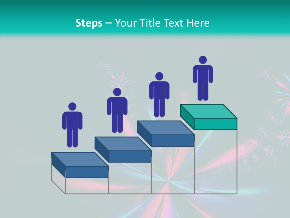 Style Background Fractal PowerPoint Template