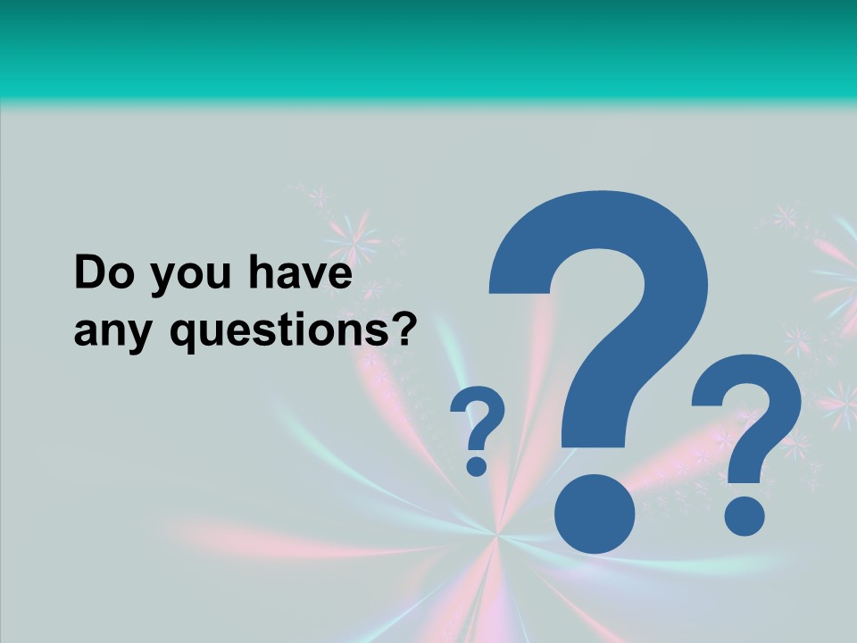 Style Background Fractal PowerPoint Template