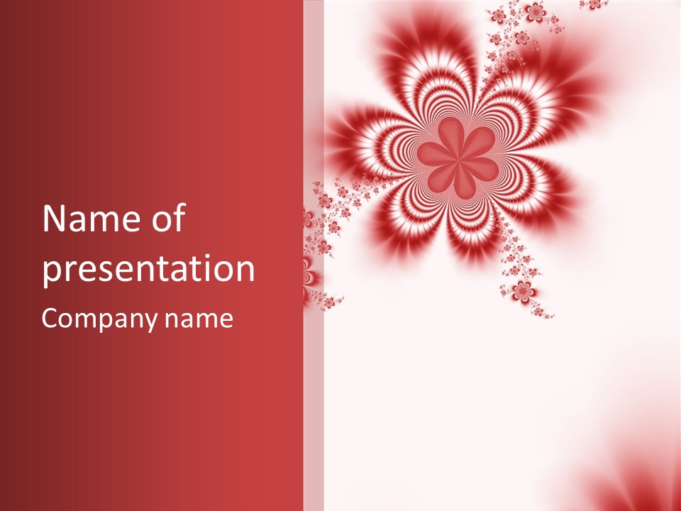 Adornment Fantasy Inspiration PowerPoint Template