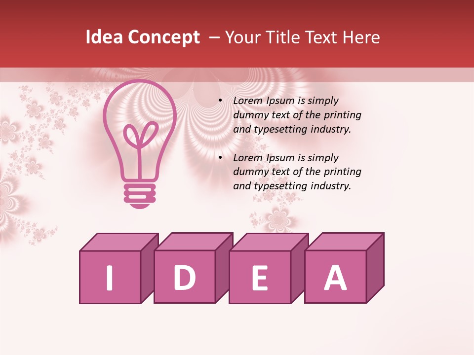 Adornment Fantasy Inspiration PowerPoint Template