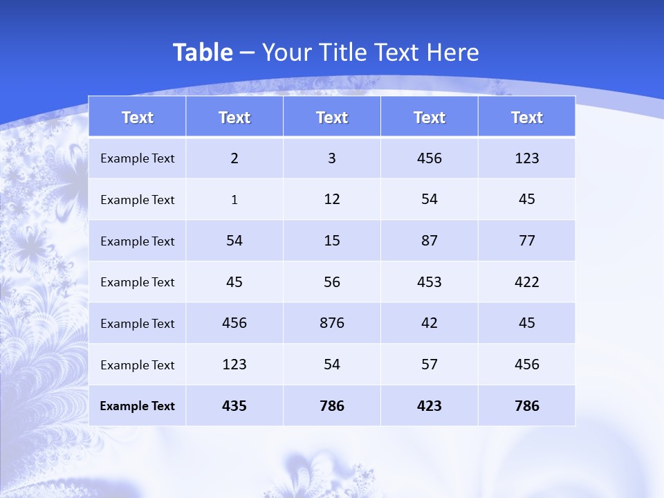 Elegance Colors Elements PowerPoint Template