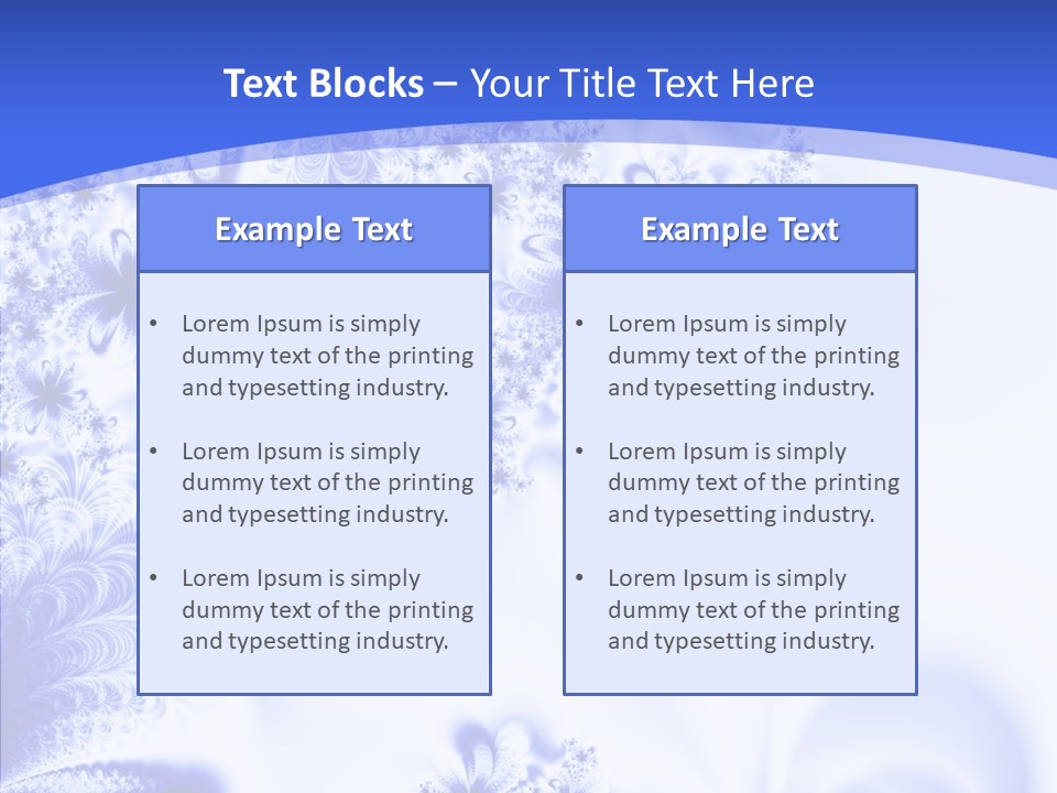 Elegance Colors Elements PowerPoint Template