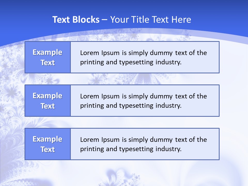 Elegance Colors Elements PowerPoint Template