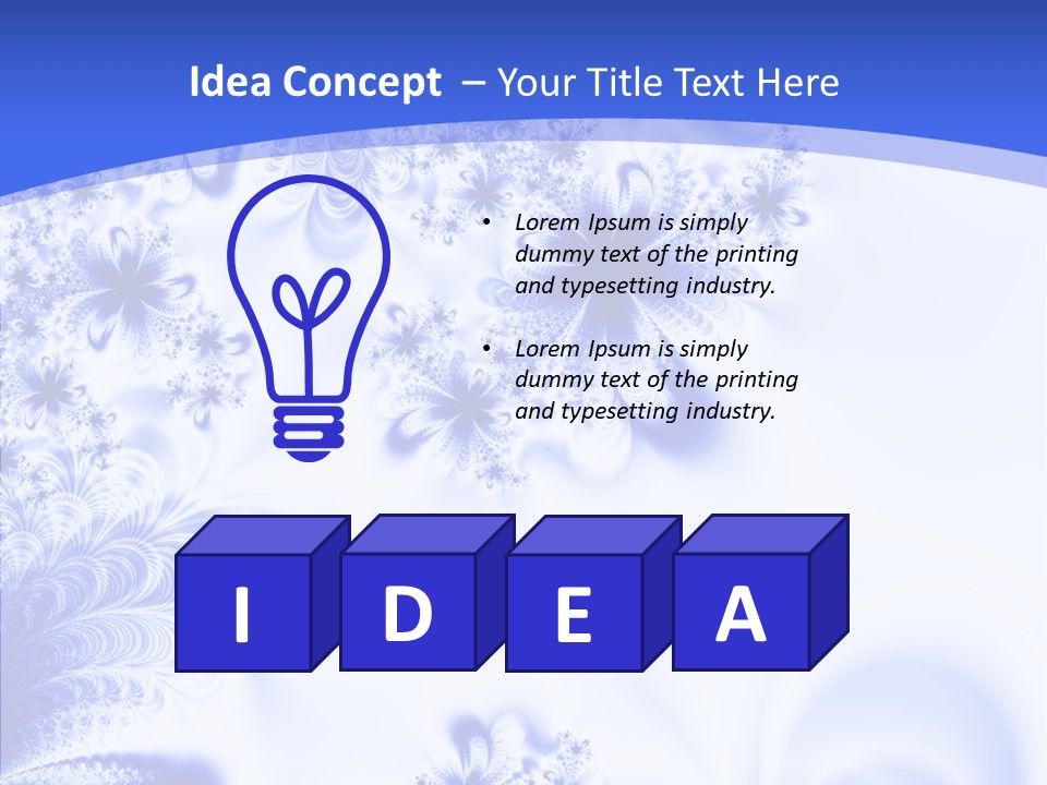 Elegance Colors Elements PowerPoint Template
