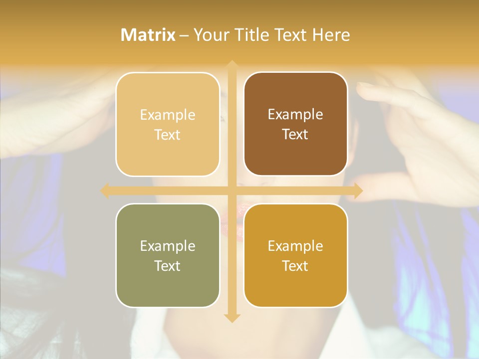 Young Makeup Sensual PowerPoint Template