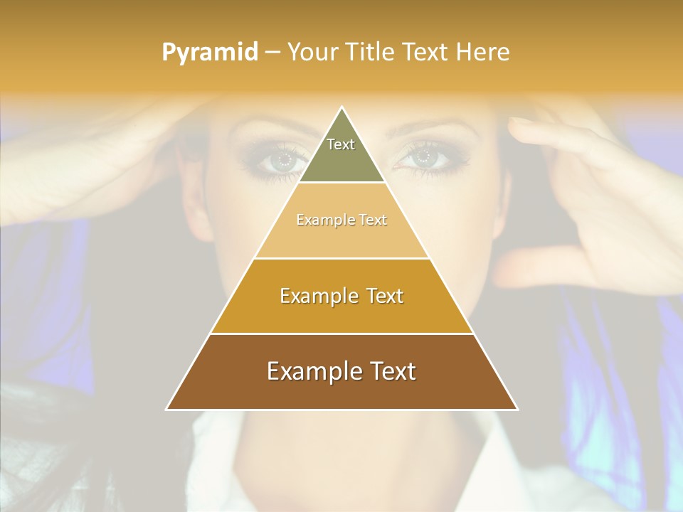 Young Makeup Sensual PowerPoint Template