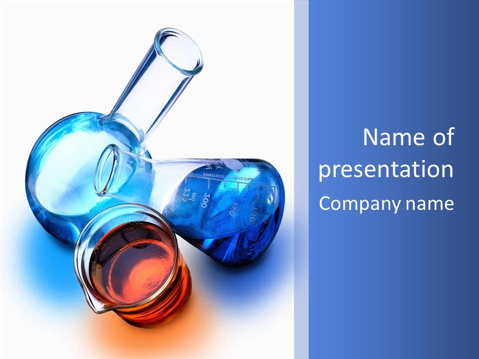 Liquid Test Science PowerPoint Template