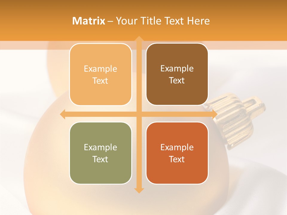 Ball Winter Star PowerPoint Template