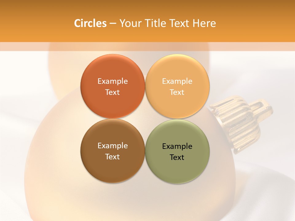 Ball Winter Star PowerPoint Template