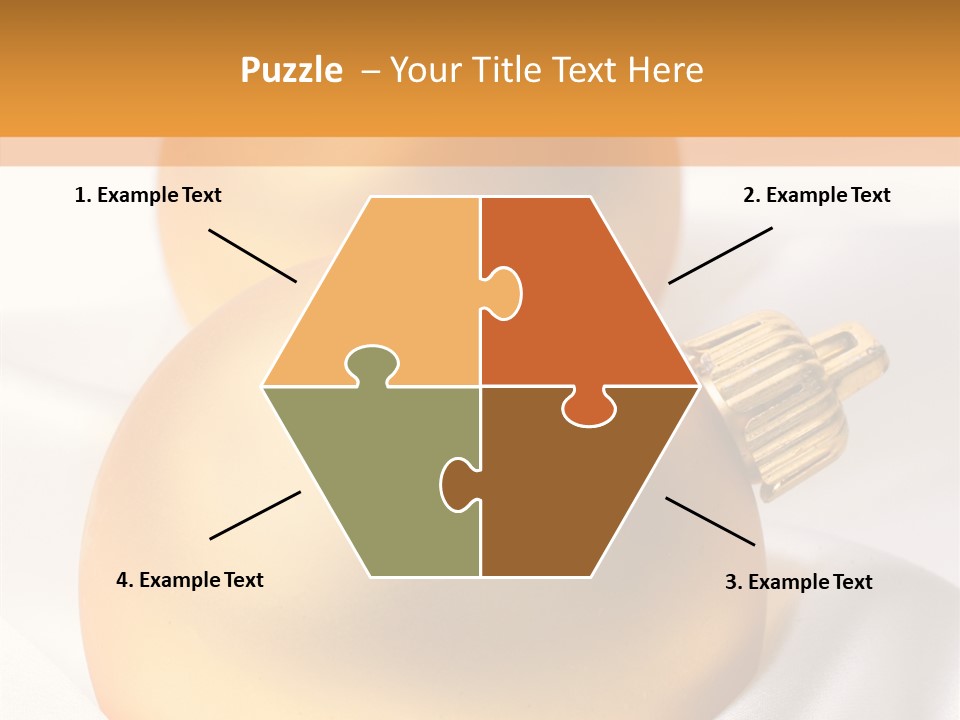 Ball Winter Star PowerPoint Template