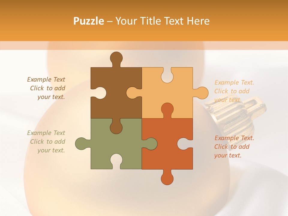 Ball Winter Star PowerPoint Template