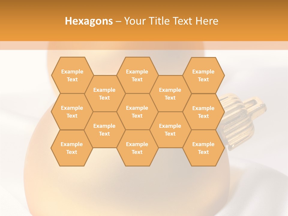 Ball Winter Star PowerPoint Template