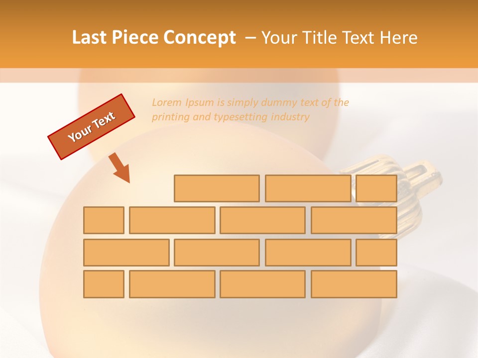 Ball Winter Star PowerPoint Template